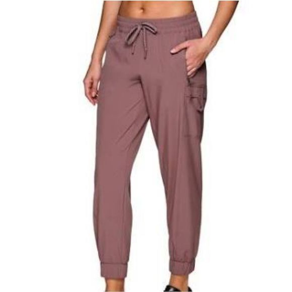 Avalanche Briger Ripstop Ankle Pants Dusty‎ Rose Joggers Size Large - Picture 1 of 10